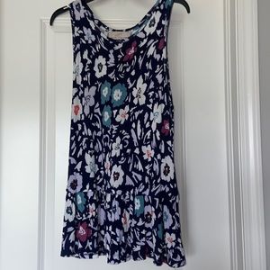 Loft Peplum Tank